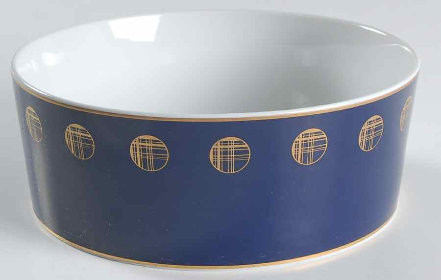 Orbit Blue 7" Round Vegetable Bowl by Block-1