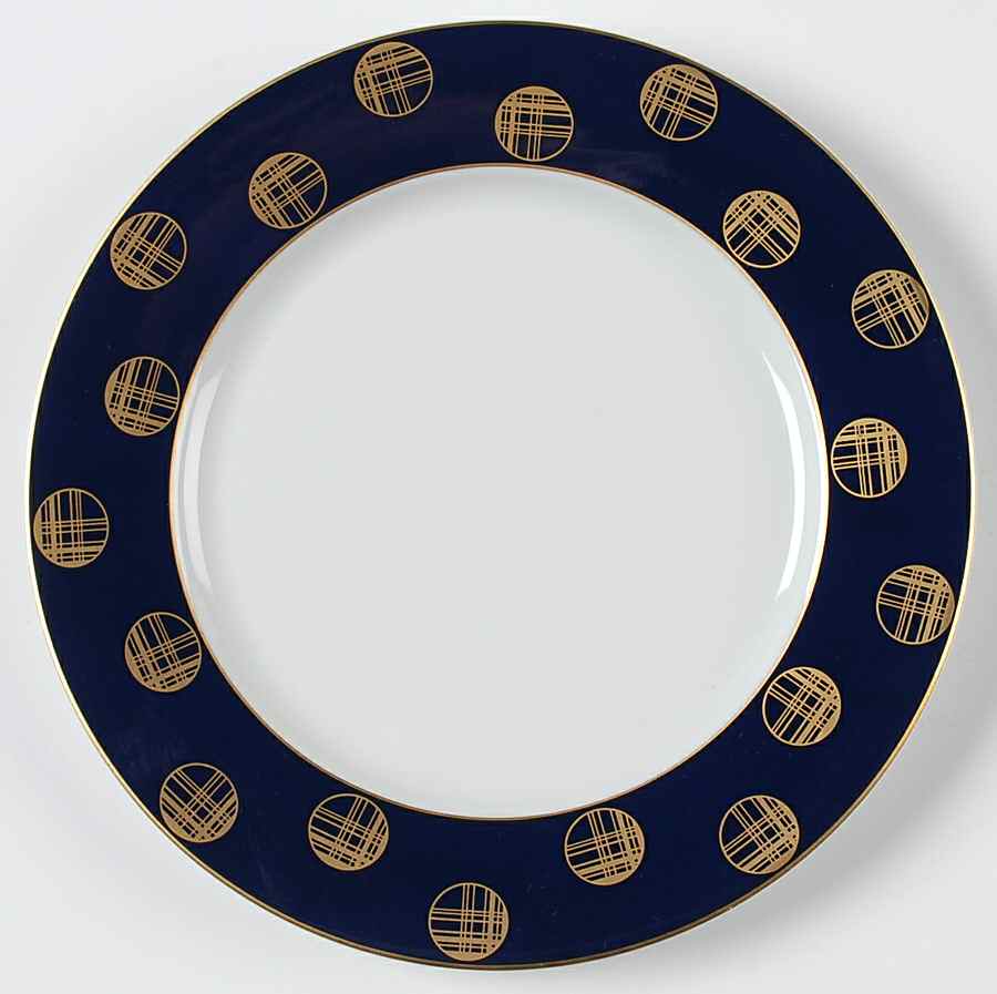 Orbit Blue Salad Plate by Block-1