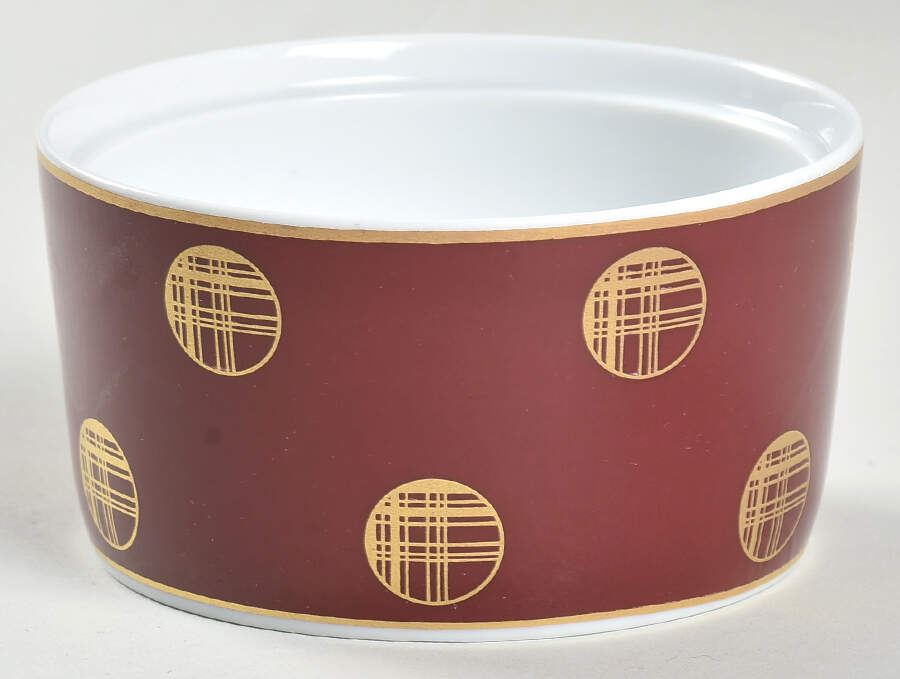 Orbit Red Sugar Bowl No Lid by Block-1