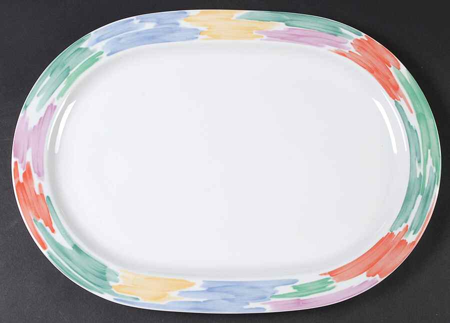 Palette 15" Oval Serving Platter by Block-1