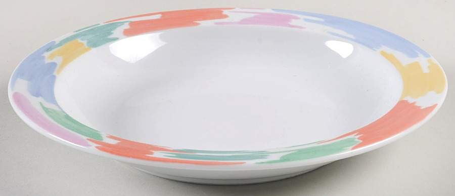 Palette Rim Soup Bowl by Block-1