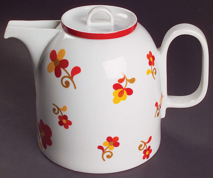 Paprika Coffee Pot & Lid by Block-1
