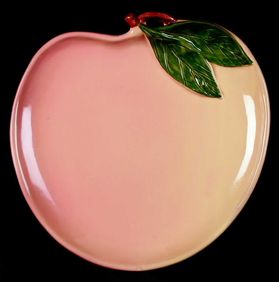 Peaches Round Tray by Block-1