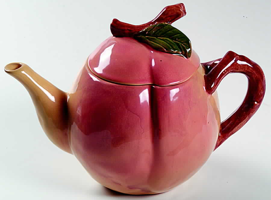 Peaches Teapot & Lid by Block-1