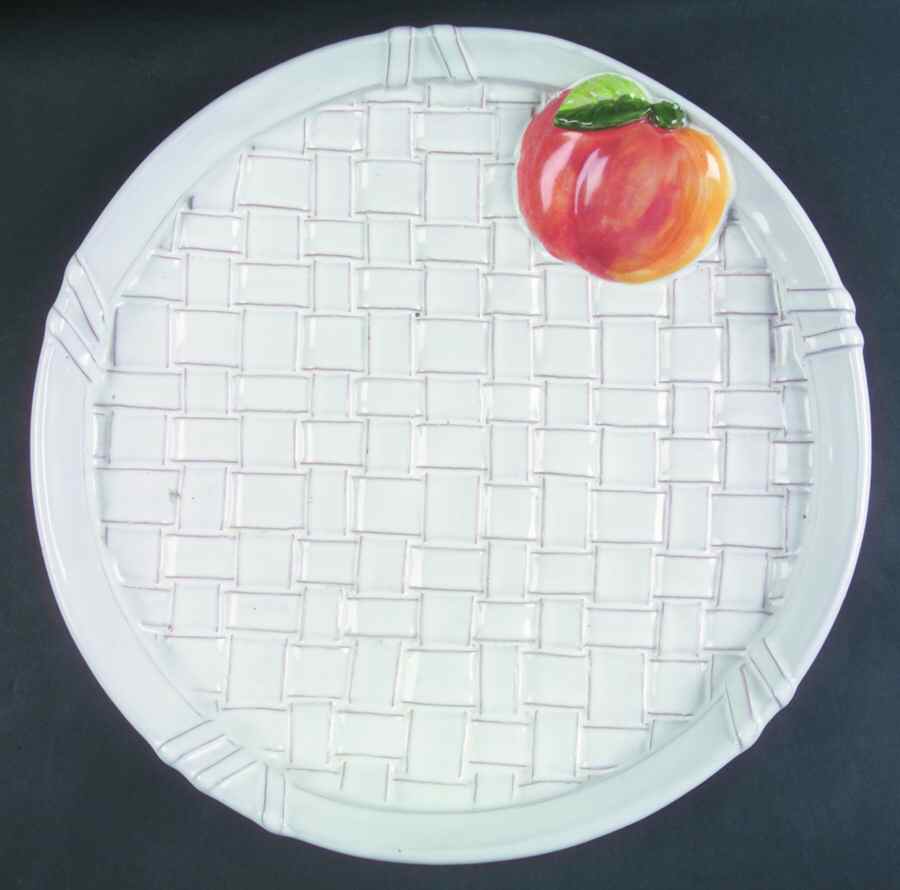 Peaches 13" Round Tray by Block-1