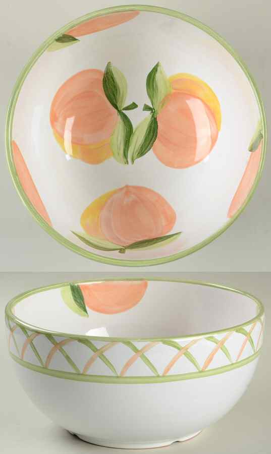 Peaches 10" Large Salad Serving Bowl by Block-1