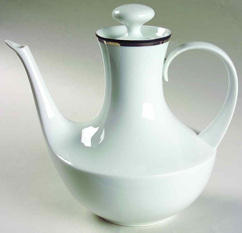 Platino Coffee Pot & Lid by Block-1