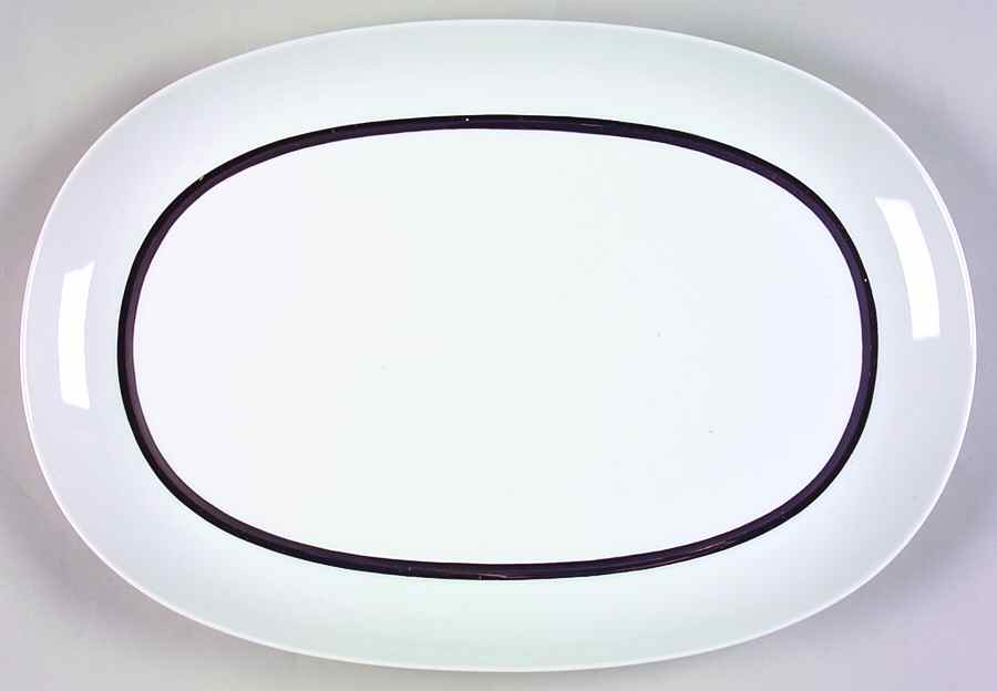 Platino 14" Oval Serving Platter by Block-1