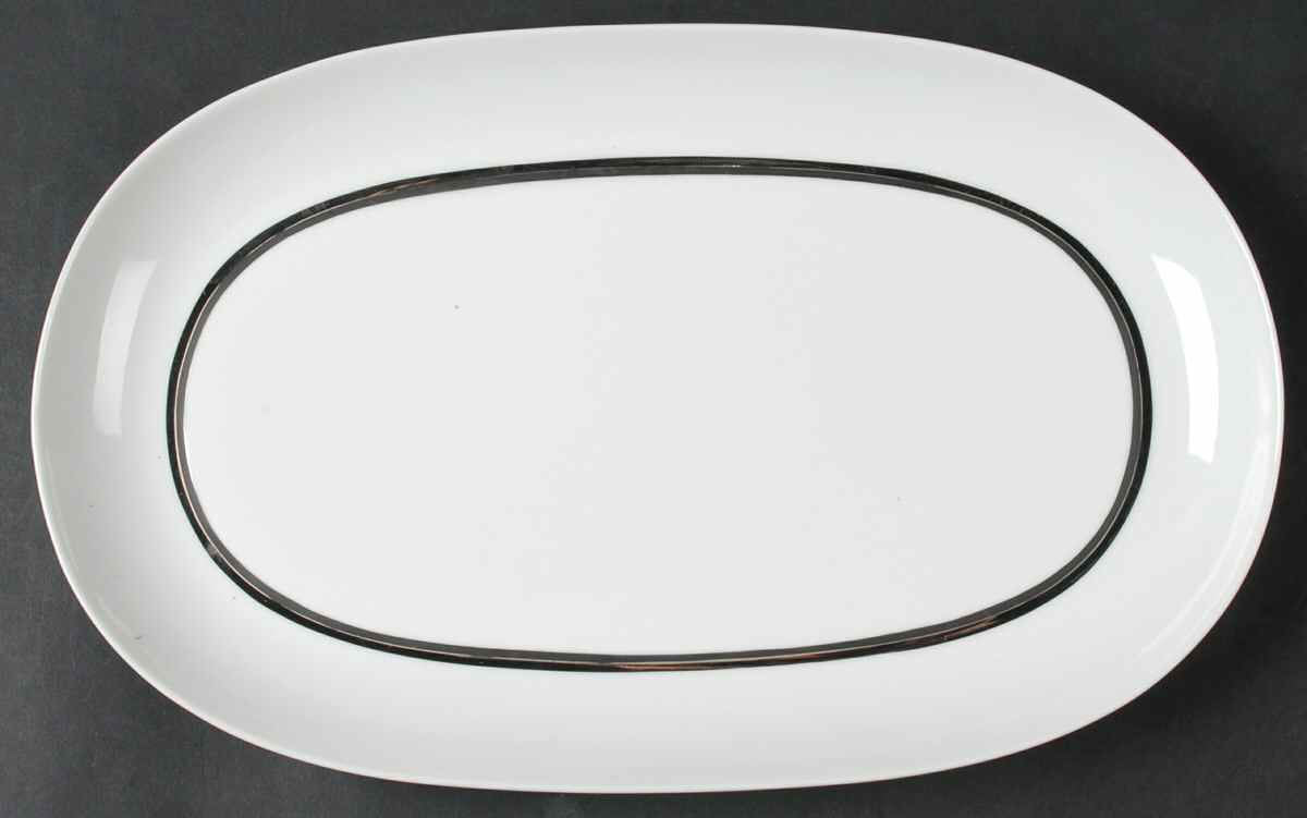 Platino 12" Oval Serving Platter by Block-1