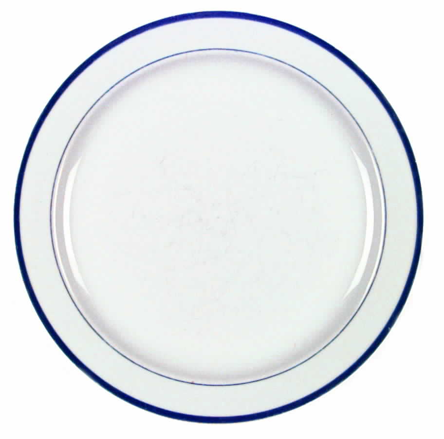Porto Blue Dinner Plate by Block-1