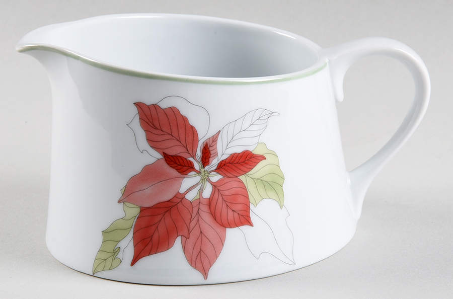 Poinsettia Gravy Boat by Block-1
