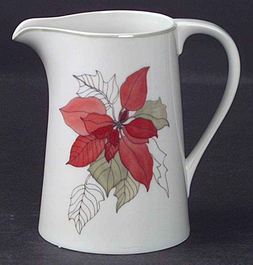 Poinsettia Creamer by Block-1