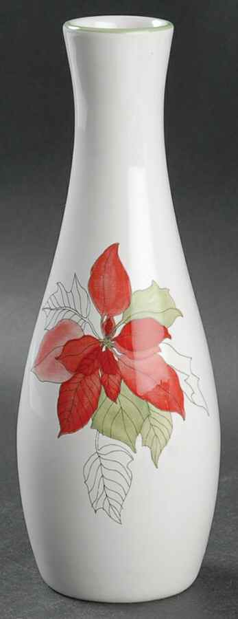 Poinsettia 7" Bud Vase by Block-1