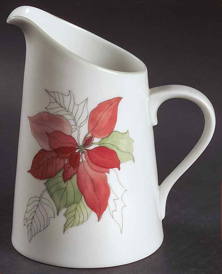 Poinsettia Creamer by Block-1