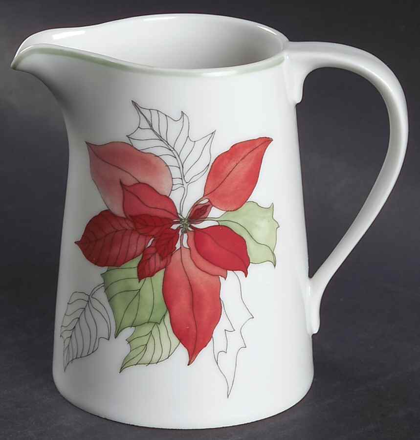 Poinsettia Mini Creamer by Block-1