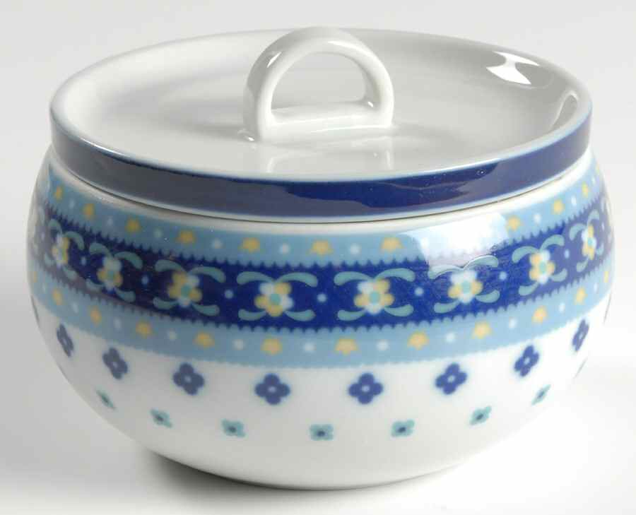 Potpourri Sugar Bowl & Lid by Block-1