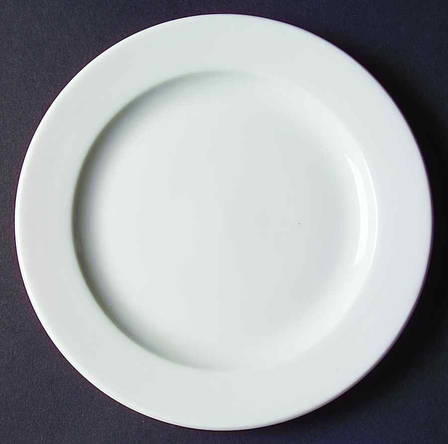 Porto White Bread & Butter Plate by Block-1