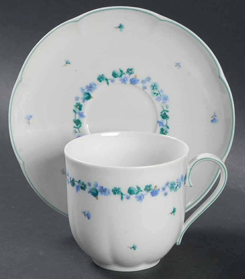 Provence Flat Cup & Saucer Set by Block-1