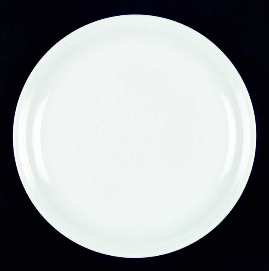Rainbow White Dinner Plate by Block-1