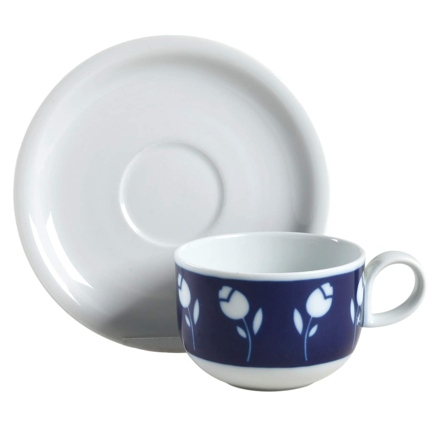 Rhapsody Flat Cup & Saucer Set by Block-1
