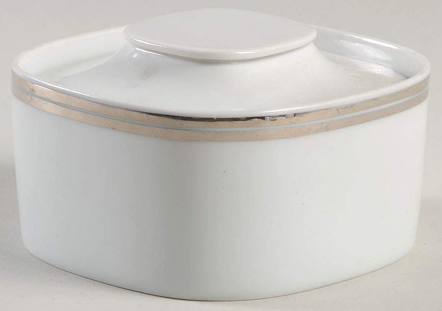 Rings Sugar Bowl & Lid by Block-1