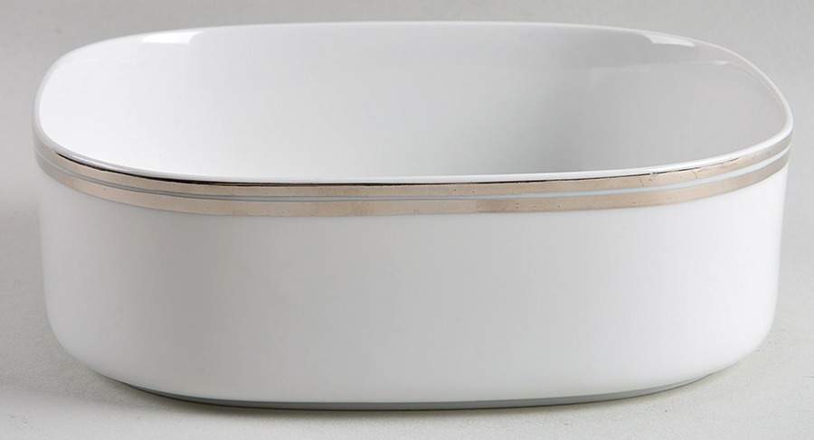 Rings 6" Square Vegetable Bowl by Block-1