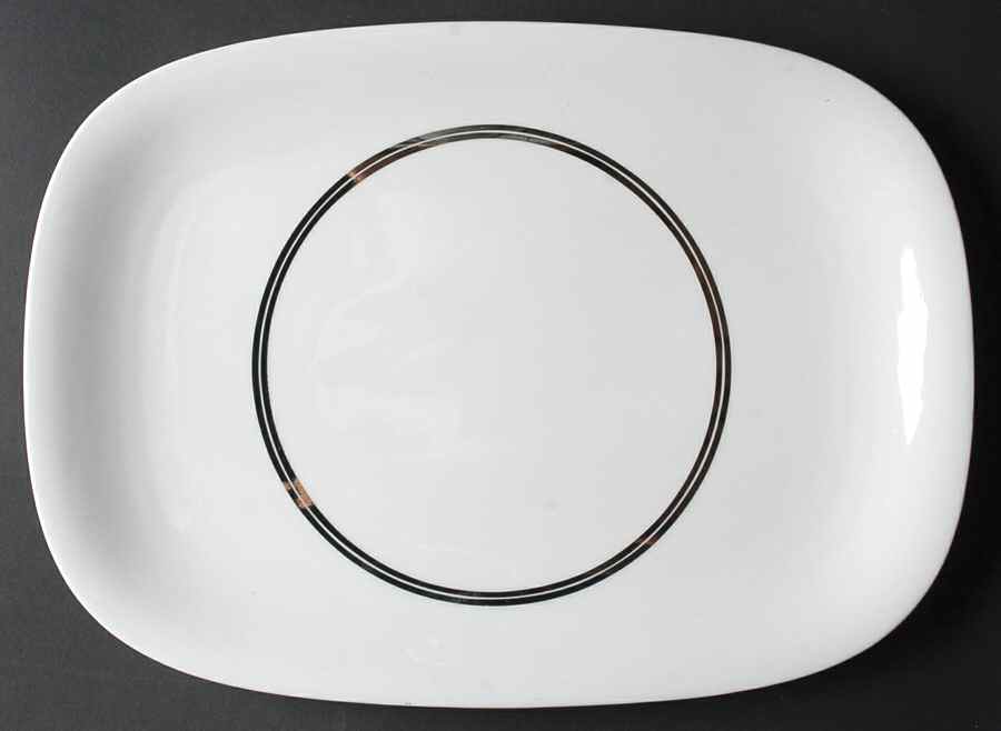 Rings 13" Oval Serving Platter by Block-1