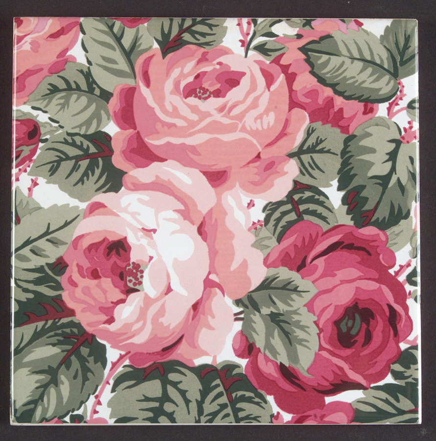 Rose Garden Tea Tile by Block-1