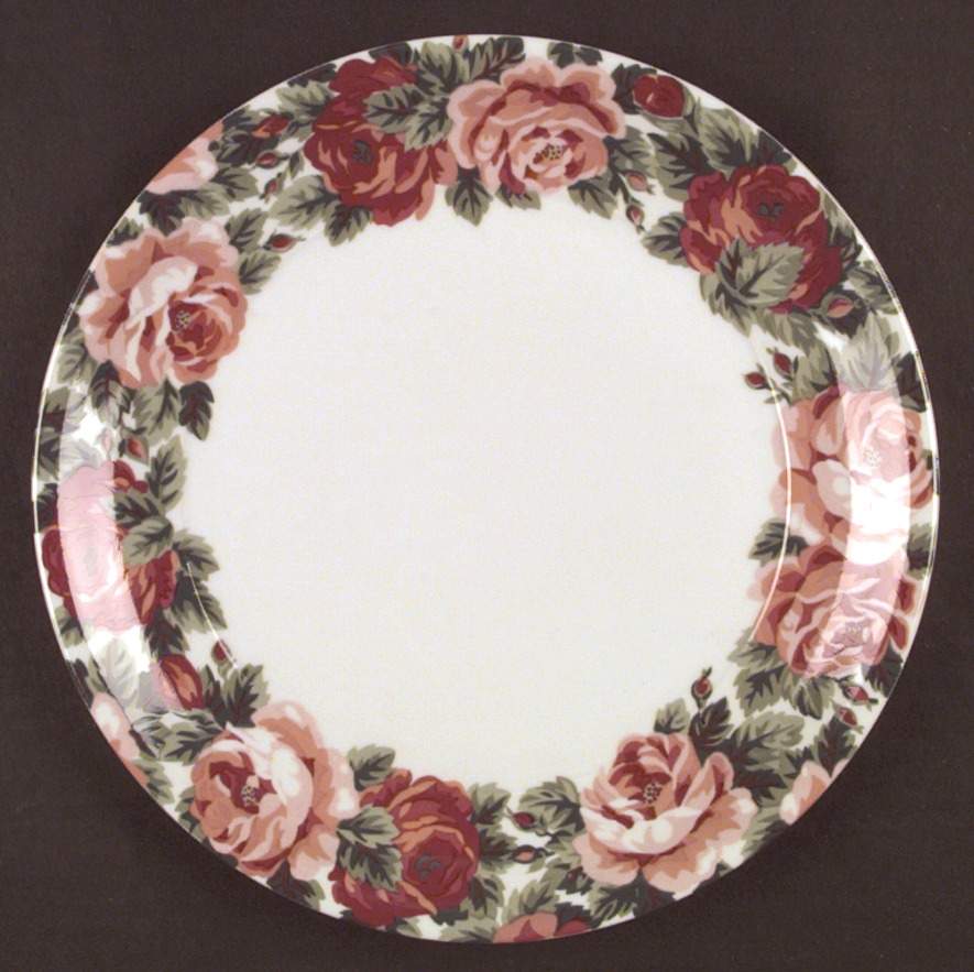 Rose Garden Dinner Plate by Block-1