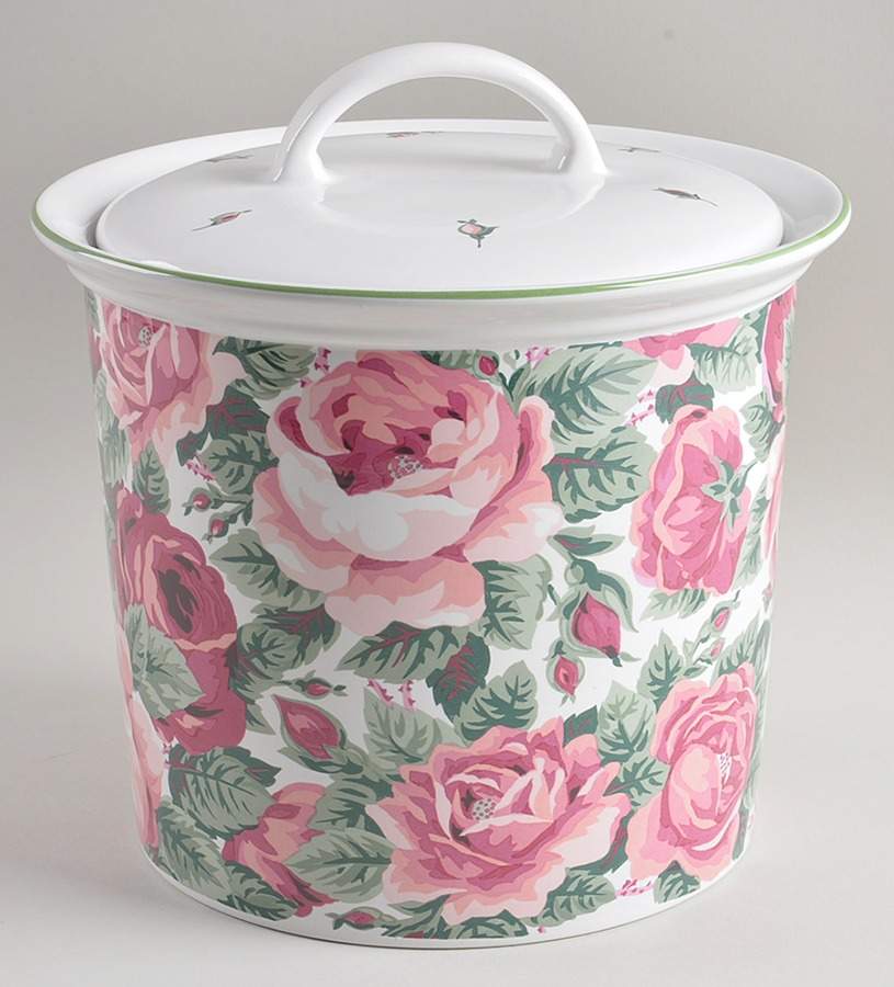 Rose Garden Cookie Jar & Lid by Block-1
