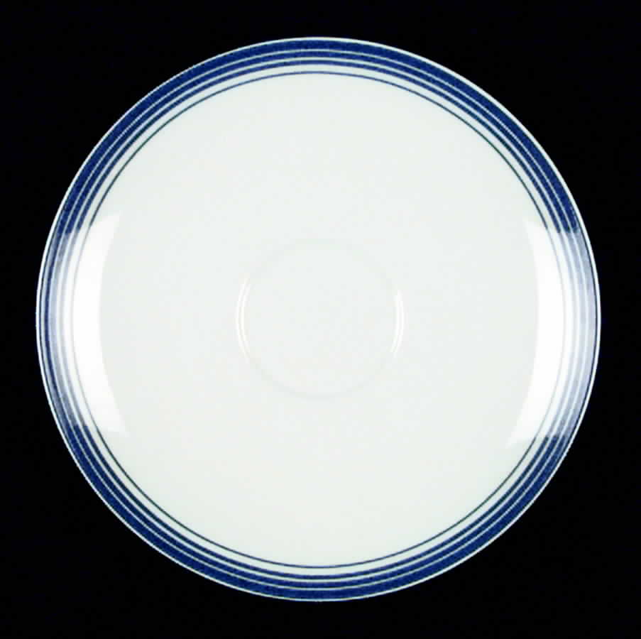 Salonika Blue Saucer by Block-1