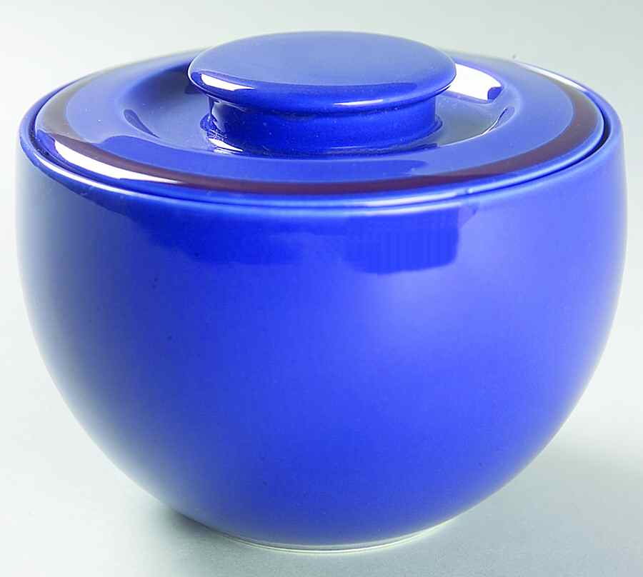 Skylight Blue Mulberry Sugar Bowl & Lid by Block-1