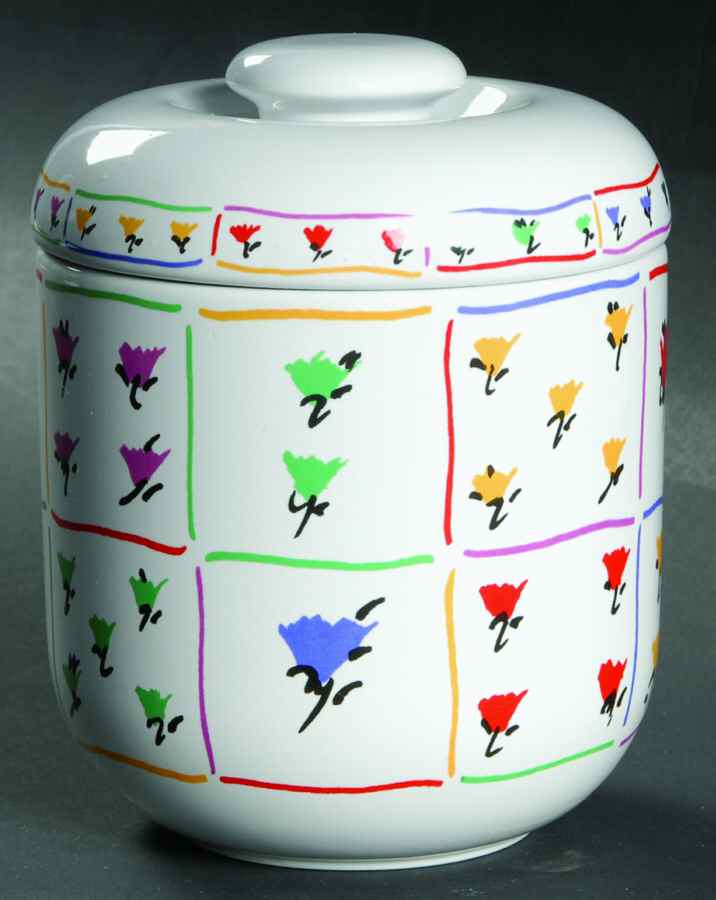 Spring Fields Small Canister & Lid by Block-1