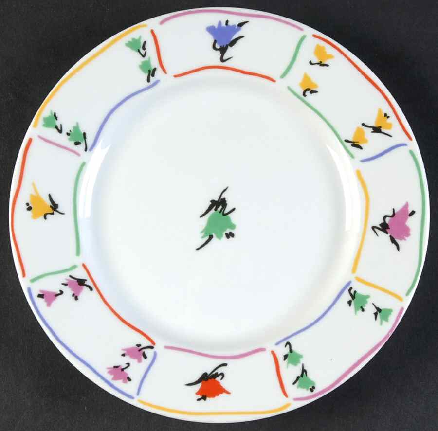 Spring Fields Bread & Butter Plate by Block-1