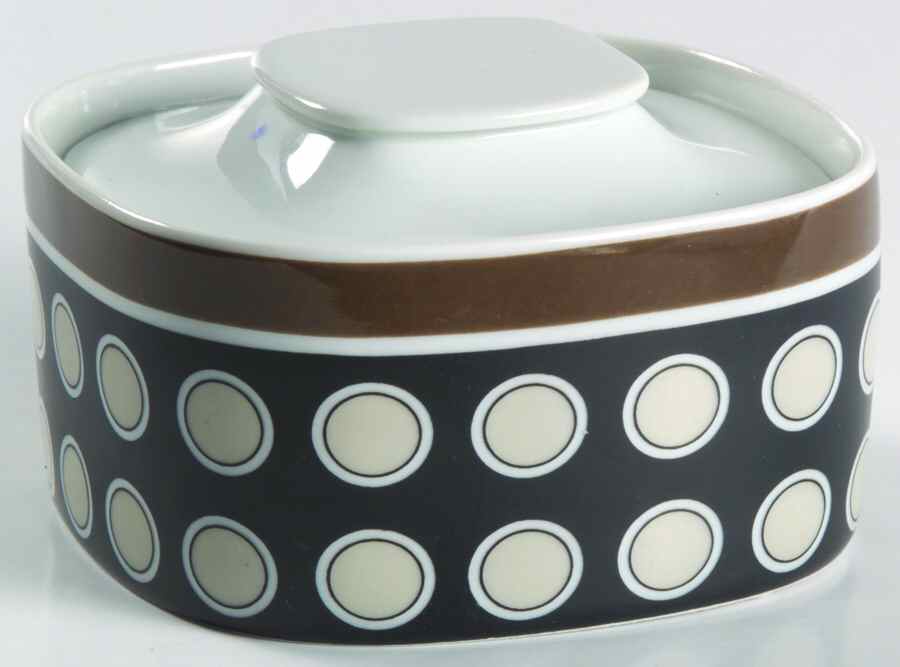 Spheres Sugar Bowl & Lid by Block-1