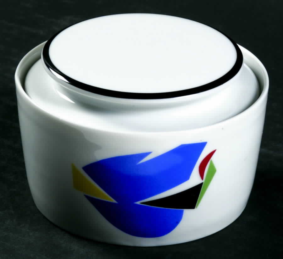 Splash Sugar Bowl & Lid by Block-1