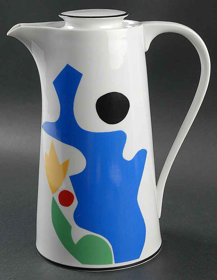 Splash Coffee Pot & Lid by Block-1