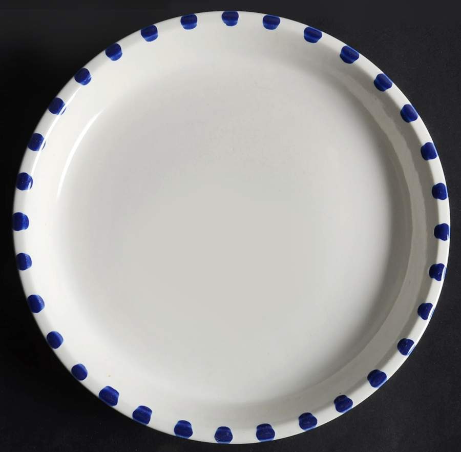 Staccato Blue Salad Plate by Block-1