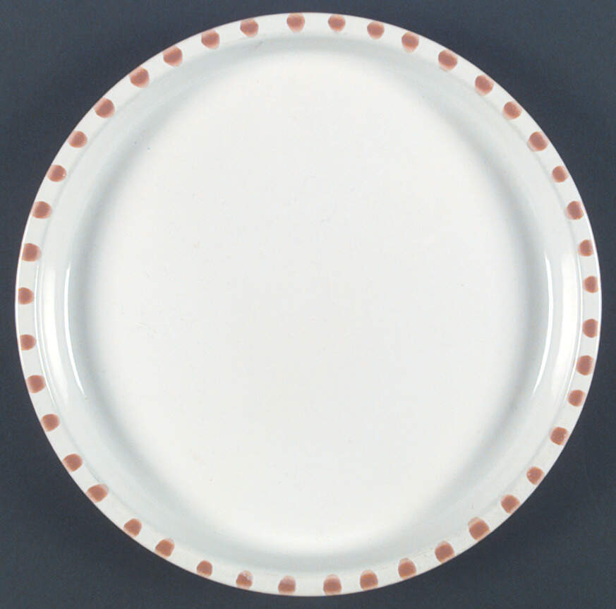 Staccatto Terra Cotta Dinner Plate by Block-1