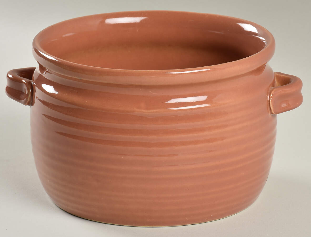 Staccatto Terra Cotta 2 Qt Round Covered Casserole No Lid by Block-1