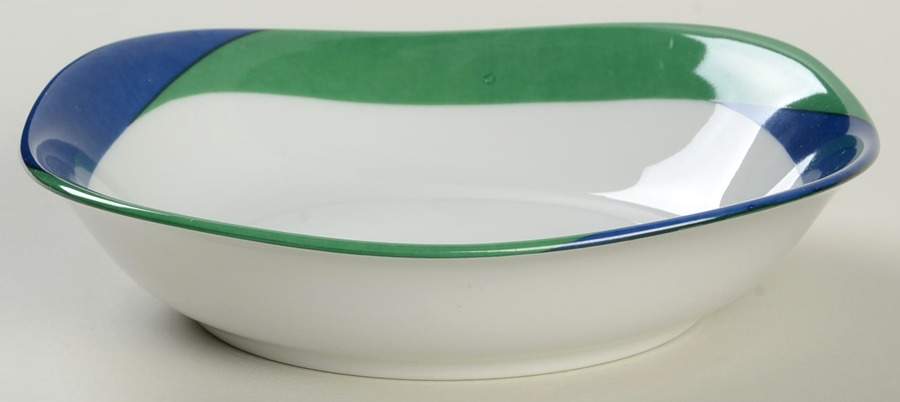 Study In Squares Fruit/Dessert (Sauce) Bowl by Block-1