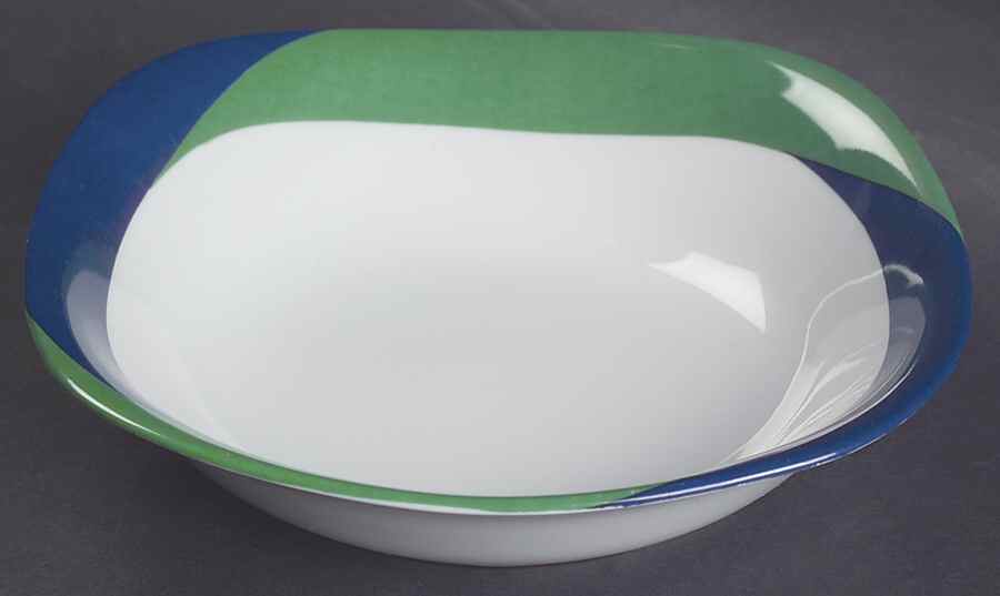 Study In Squares Coupe Cereal Bowl by Block-1