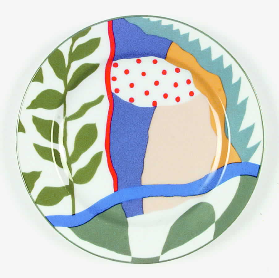 Summer Breeze Salad Plate by Block-1