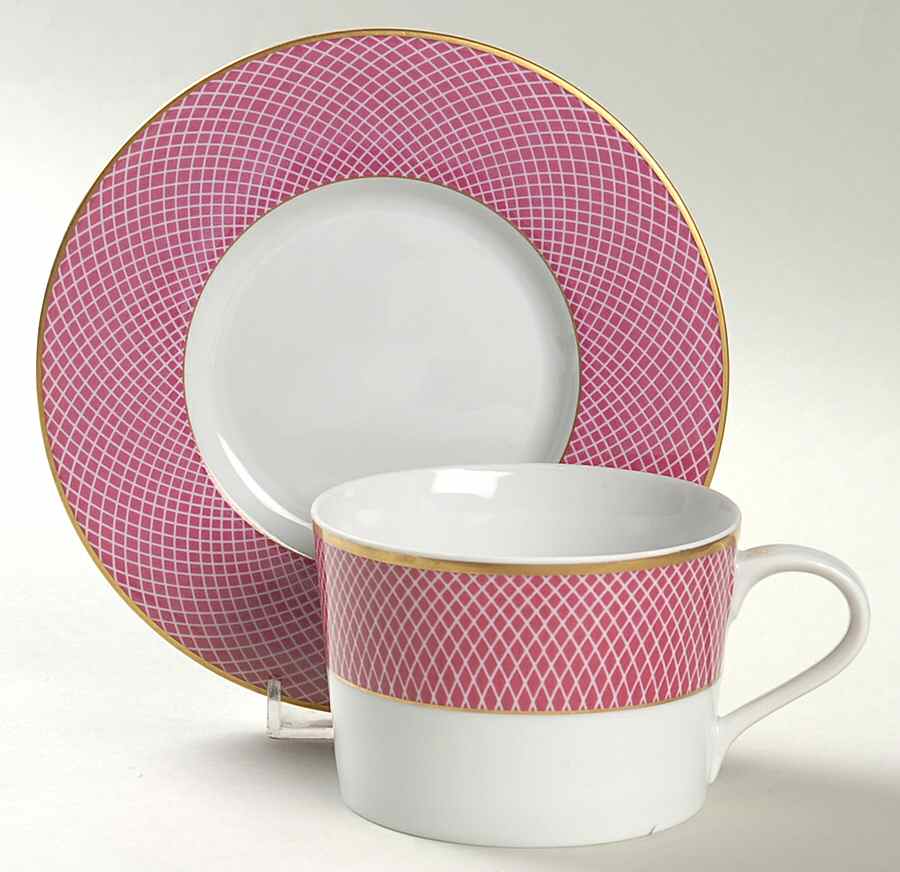 Sunset Flat Cup & Saucer Set by Block-1