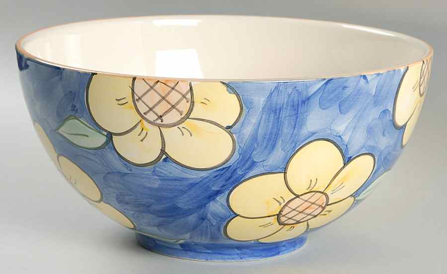 Sunflowers 9" Salad Serving Bowl by Block-1