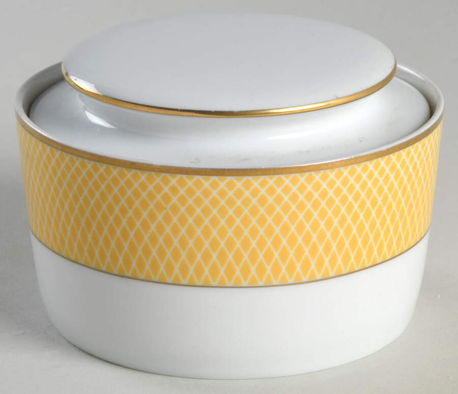 Sunrise Sugar Bowl & Lid by Block-1