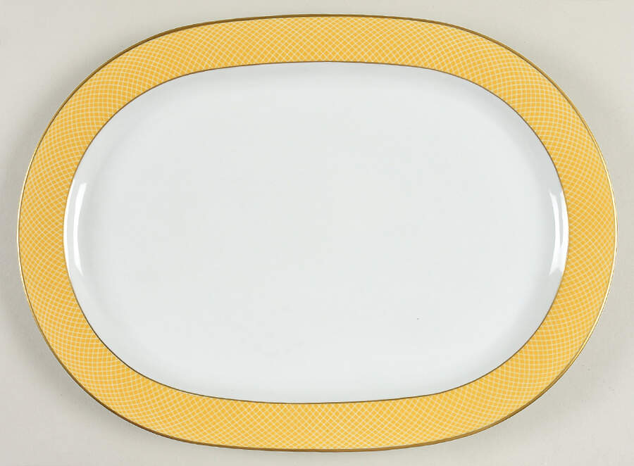 Sunrise 15" Oval Serving Platter by Block-1