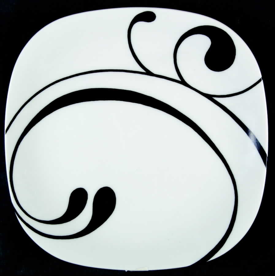 Swirls Dinner Plate by Block-1