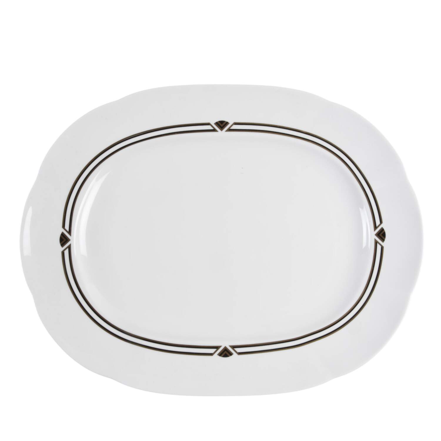 Torrington 15" Oval Serving Platter by Block-1