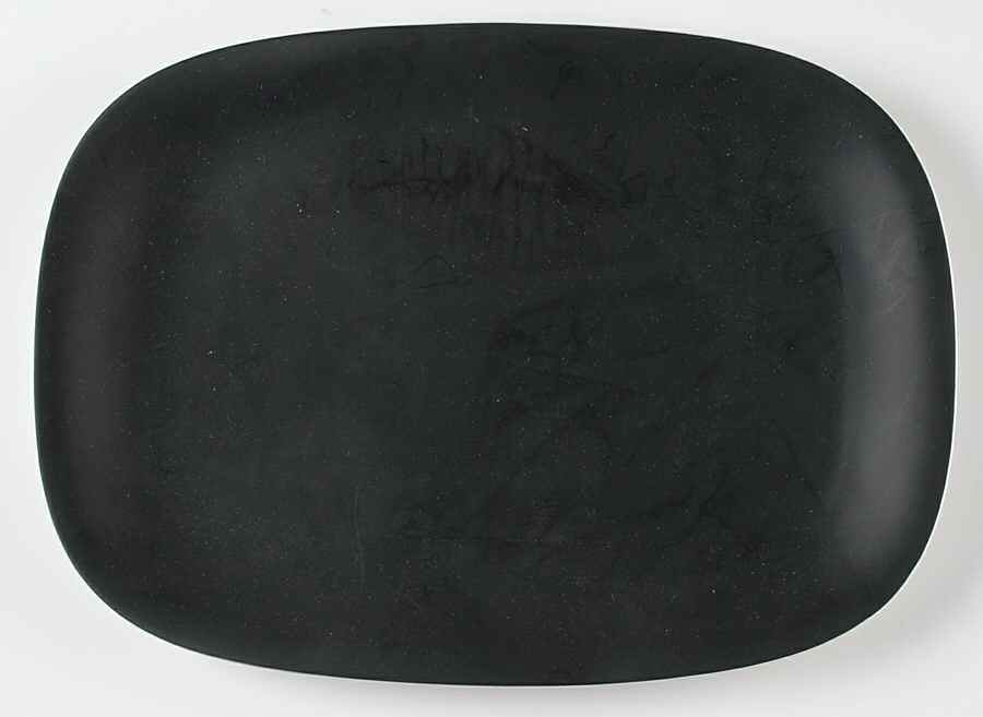 Transition Black 14" Oval Serving Platter by Block-1